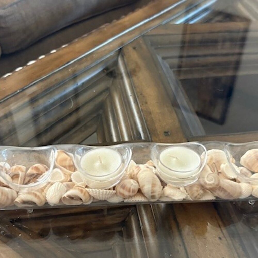 Pier 1 - 4 Tealight Seashell Candle Holder